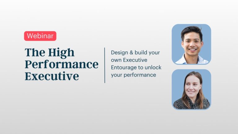 High Performance Executive Webinar